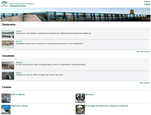 Tablet Screenshot of nueva.iaph.es